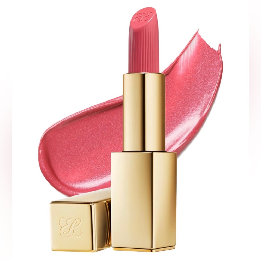 BNIB Estee Lauder Hi Lustre Shimmer Lipstick - Frosted Apricot